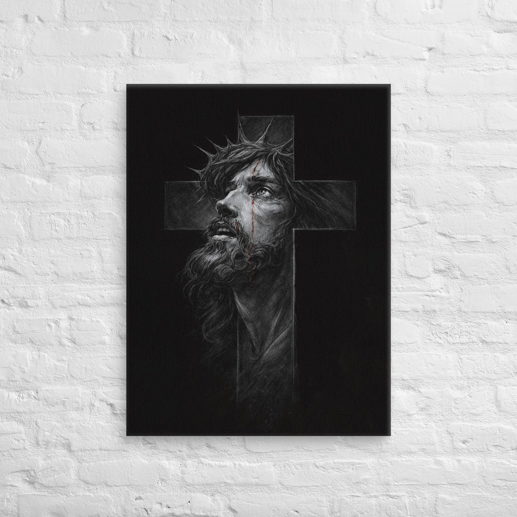 Warum hast du mich verlassen? - Jesus Wandbild